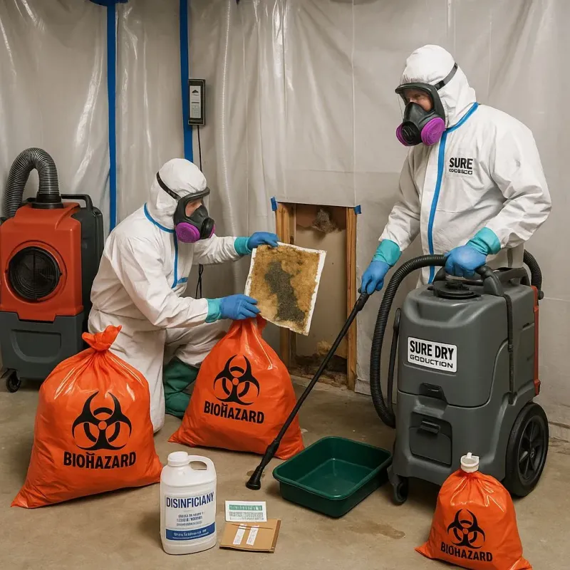 Contaminated Water Handling Protocols process in Canby, MN
