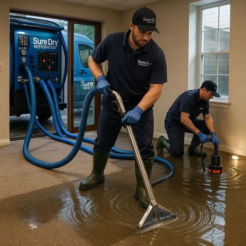 Water Extraction and Removal process in Canby, MN